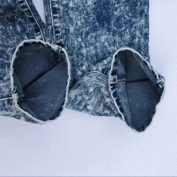 Iris Jeans Acid Wash Modern Vintage High Waist 7 - Picture 8 of 8